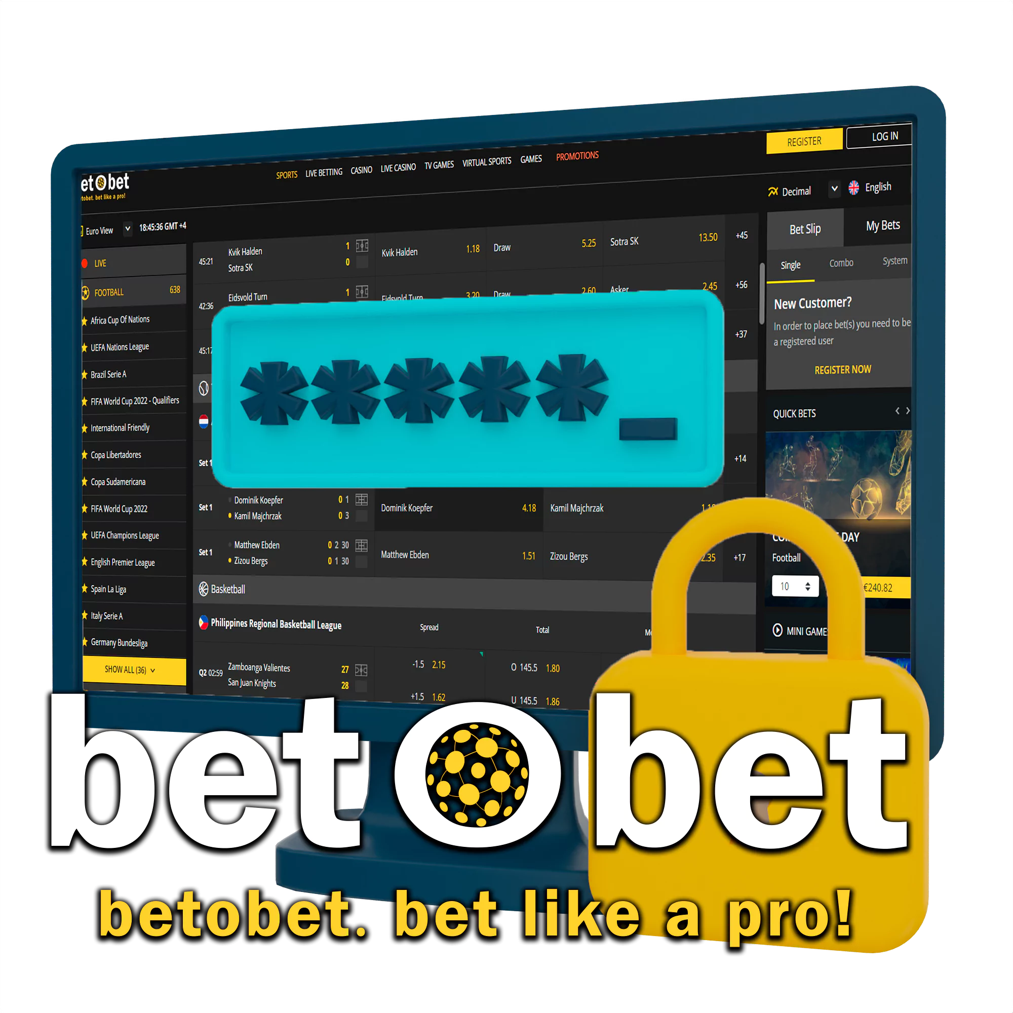 Bet O Bet protects personal data.